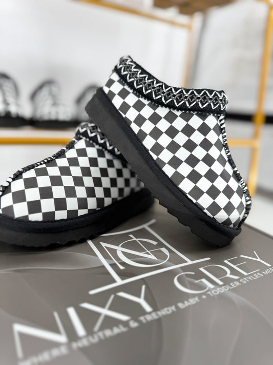 Checkered Shoe