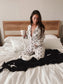 Adult 2 piece bolt pajama set