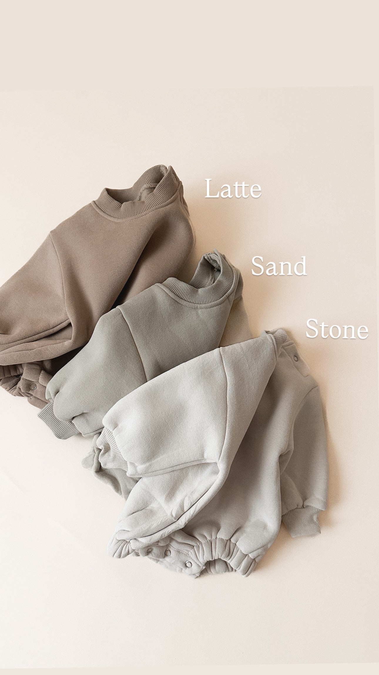 WARM NEUTRALS BUBBLE ROMPER