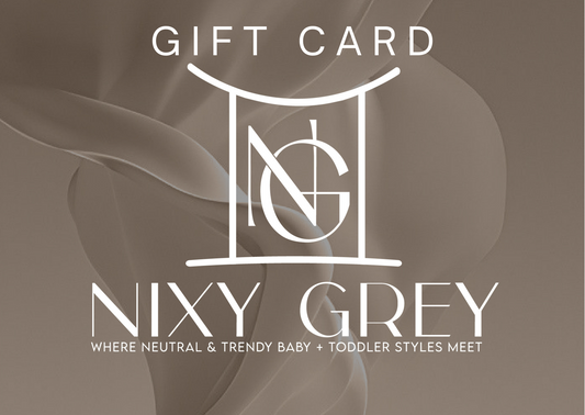 NIXY GREY GIFT CARD