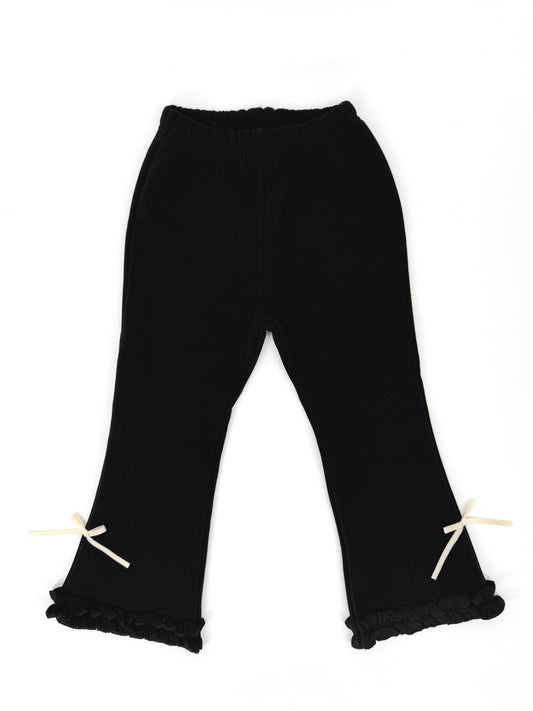 Ribbon Bootcut leggings