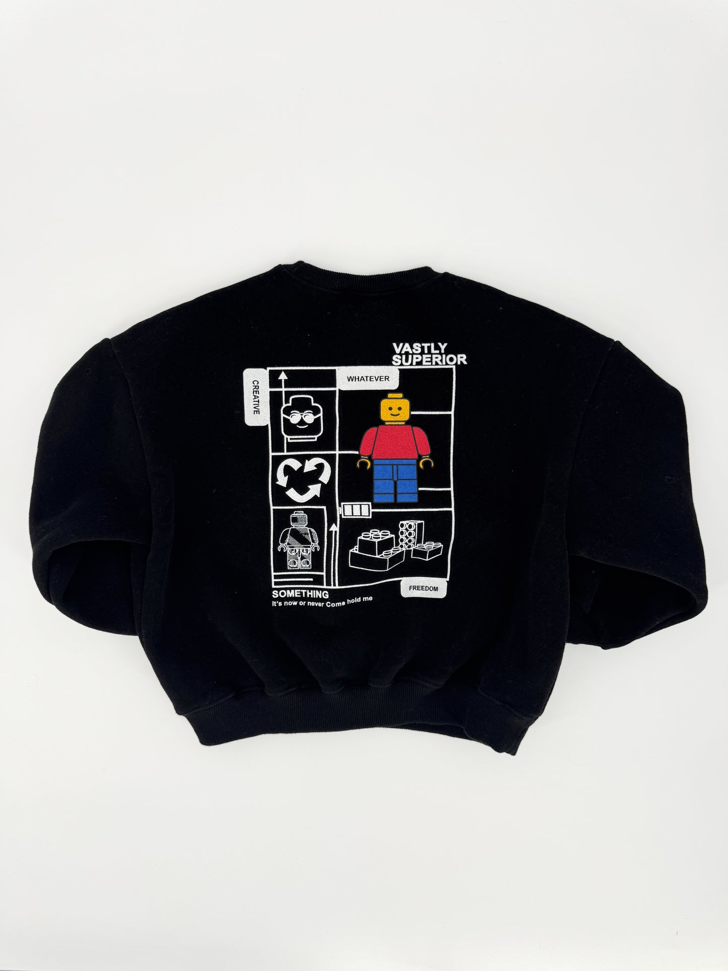 Crafty Creative Lego Crewneck