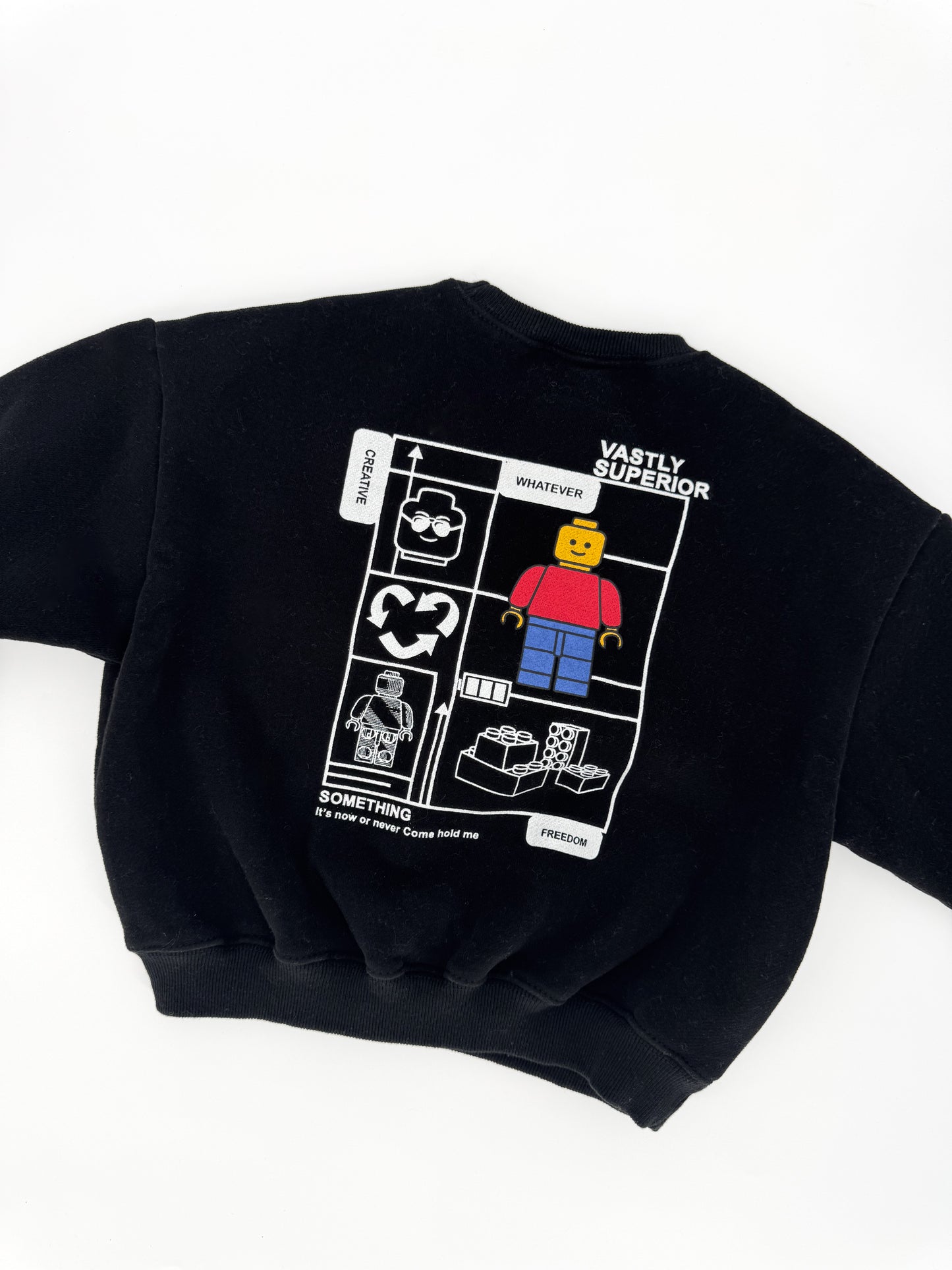 Crafty Creative Lego Crewneck