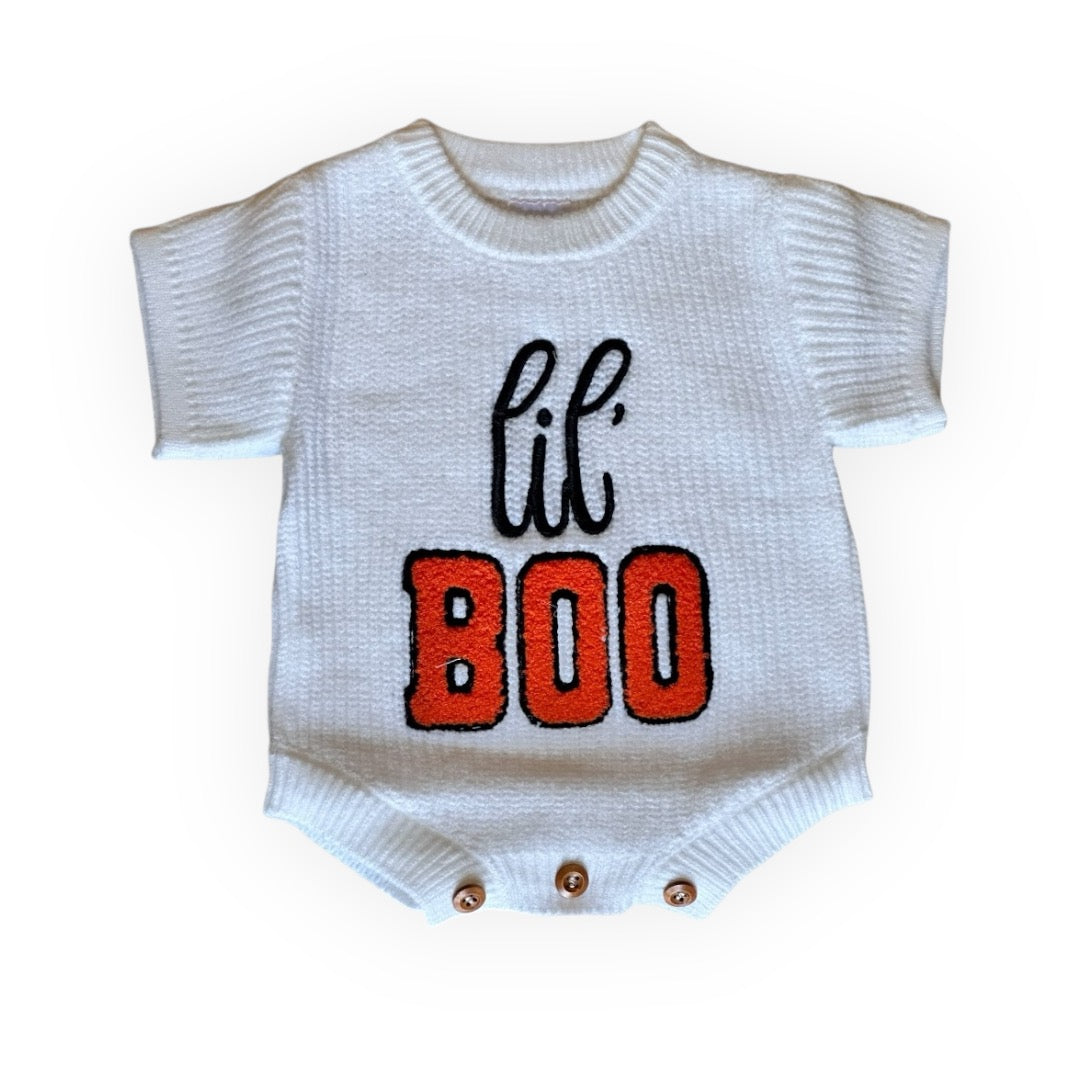 Lil Boo Sweater Romper