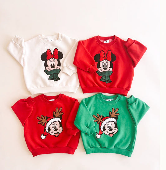 Toddler Xmas Disney Crewneck