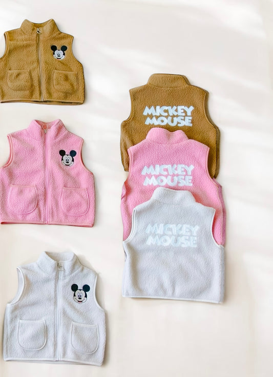 Mickey Sherpa Toddler Vest