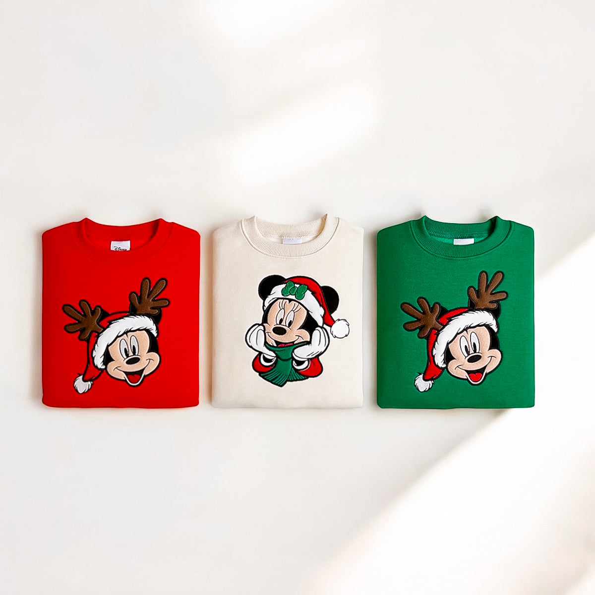 Disney Xmas Restock GREEN MICKEY & NEW MINNIE DESIGN