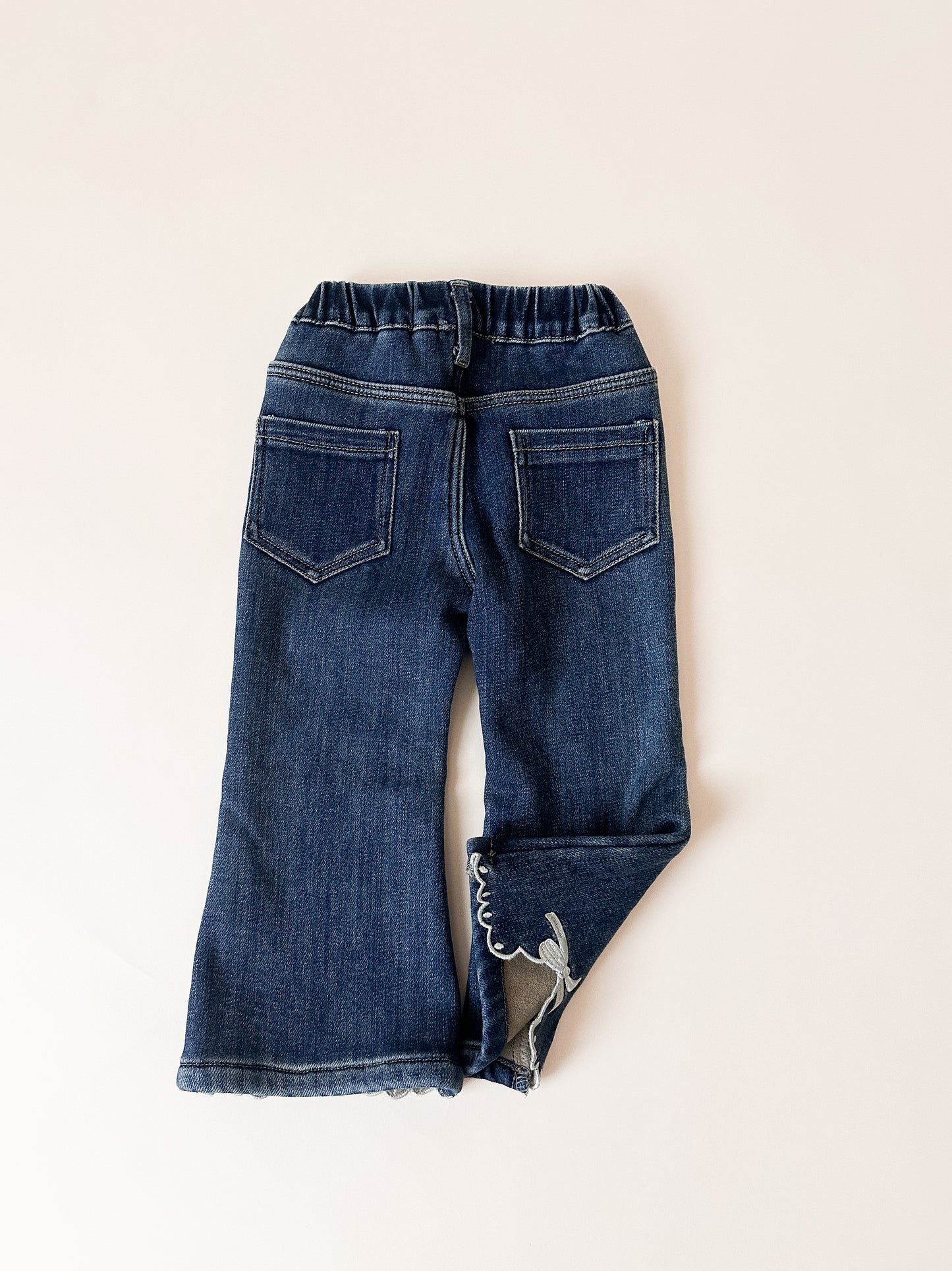 Bow Denim Pants
