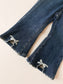 Bow Denim Pants