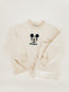 Mickey Embroidered Short Set