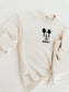 Mickey Embroidered Short Set