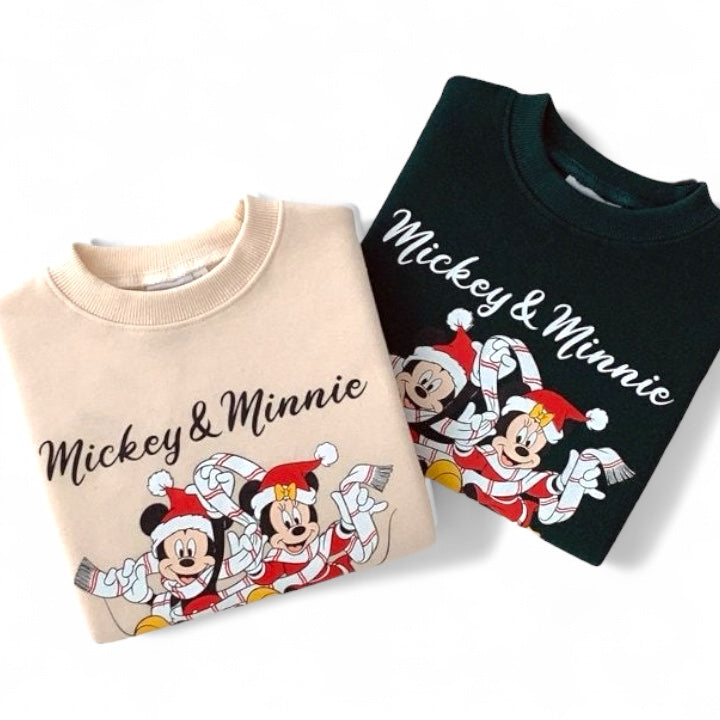 Mickey & Minnie Xmas Sweatshirt